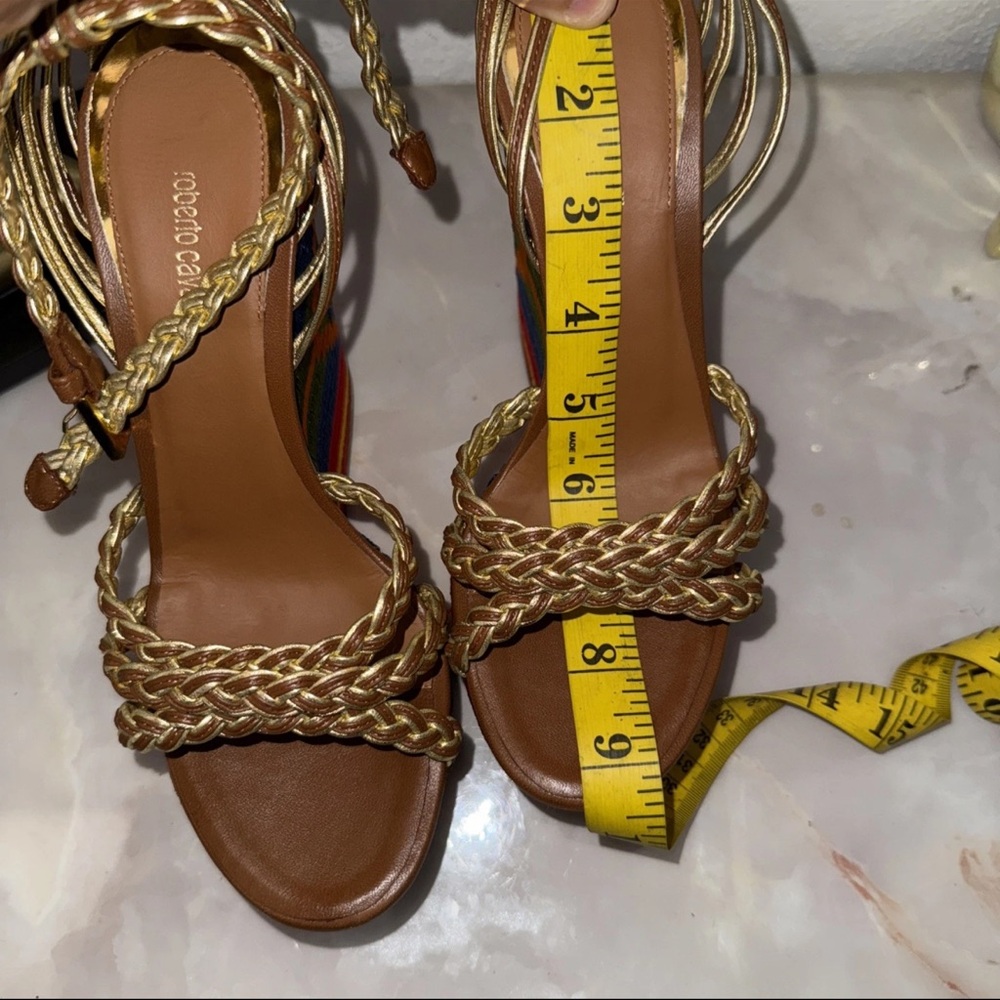 Roberto Cavalli wedges size 36.5 - Picture 13 of 16